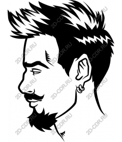 Stylish men's profile