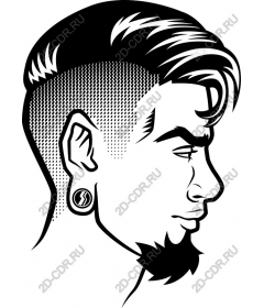  Stylish men's profile