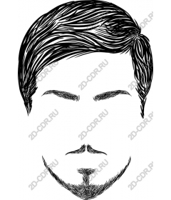  Stylish male face