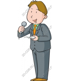  Confident speaker