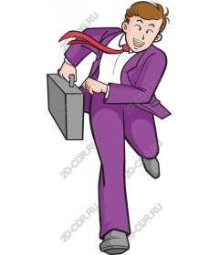  Energetic businessman