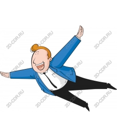 Cheerful businessman