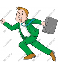  Energetic businessman