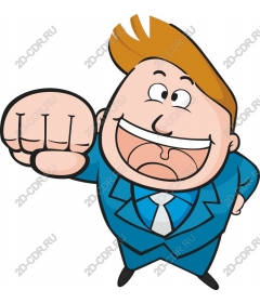  Joyful businessman