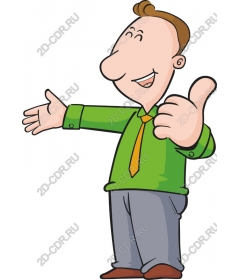 Cheerful businessman