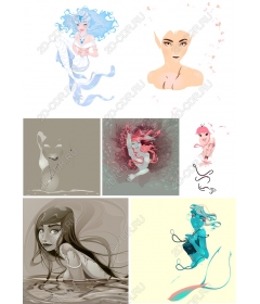 Mystical Mermaids and Elves Set