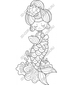  Charming the little mermaid