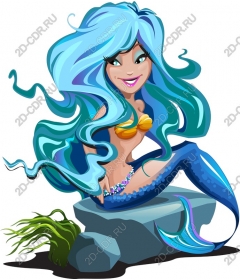  Bright mermaid