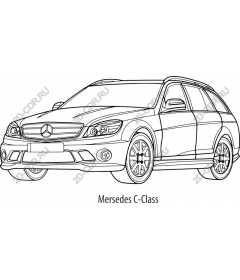 Mercedes C-class luxury