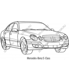 Mercedes-Benz E-class Diagram