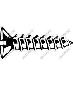  Stylized screw
