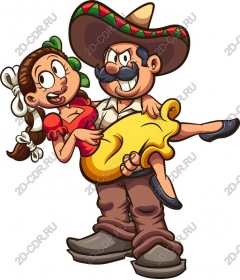 Live Mexican couple