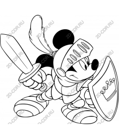 Adventurous warrior mouse