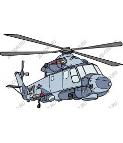 Military helicopter