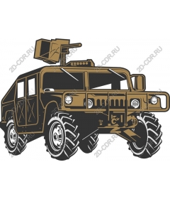  Durable military vehicle