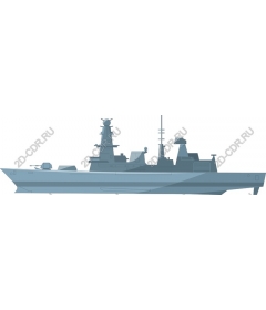  Modern naval ship