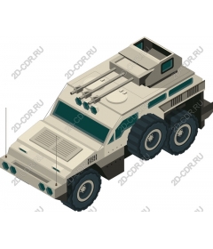 Armored war machine