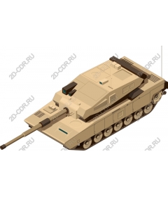  Modern military tank