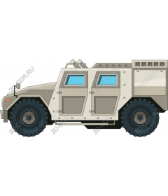  Tactical armored vehicle
