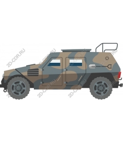 Бронированная военная машина