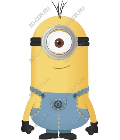 Funny yellow character
