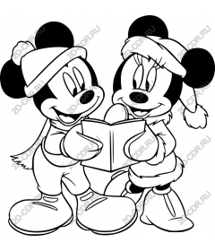 The love story of Mickey and Minnie
