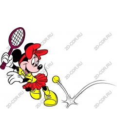 Playful tennis mouse