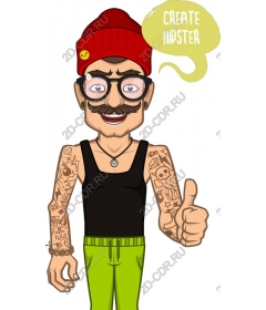  To create a hipster