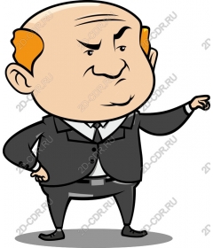  Cartoon businessman