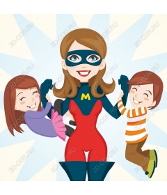  Mom is a superhero