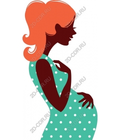  Charming pregnant woman