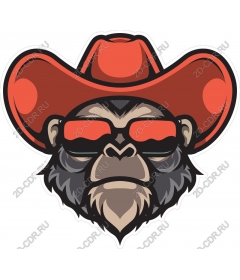  Cowboy Gorilla