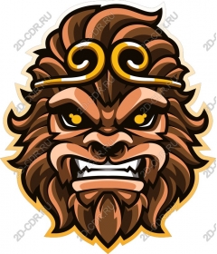  Fierce warrior-beast