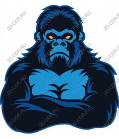  Ferocious gorilla