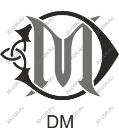 Modern distinctive symbol for branding and