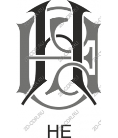  A stylized logo