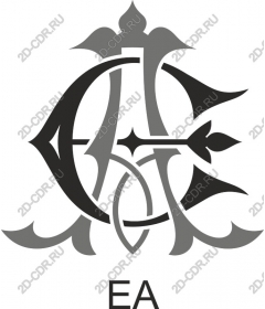  Elegant monogram