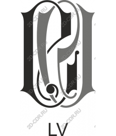  Elegant monogram
