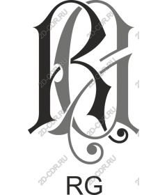  Elegant monogram