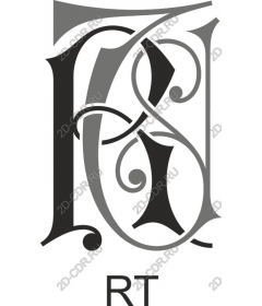  Elegant monogram