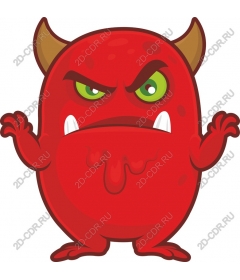 Angry Red Monster