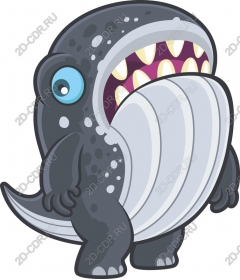 The bizarre creature-whale