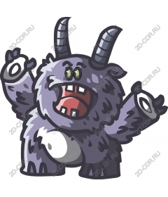 Playful monster