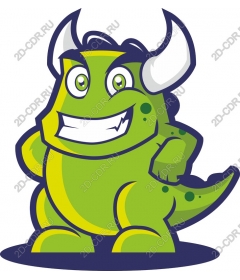  Adorable cartoon dinosaur
