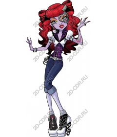 Daring redheads Gothic character