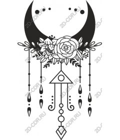 Heavenly flower Crescent
