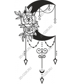  Crescent Floral