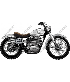 Vintage motorcycle - the Perfect