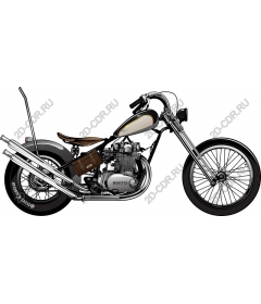  Classic motorcycle-chopper