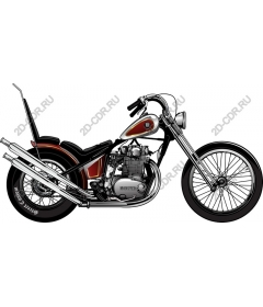  Classic motorcycle-chopper